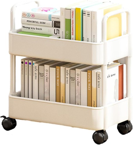 Mobile bookshelf wheels - bookshelf, w/