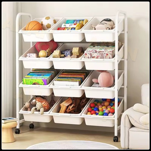 Mobile storage cart - shelf, toy