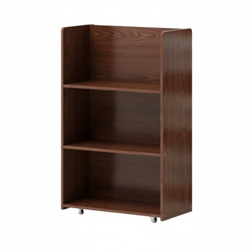 Rolling double sided book cart - rolling,