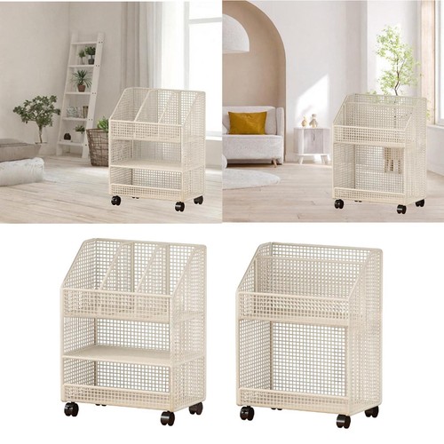 Rolling book storage rack - rolling,