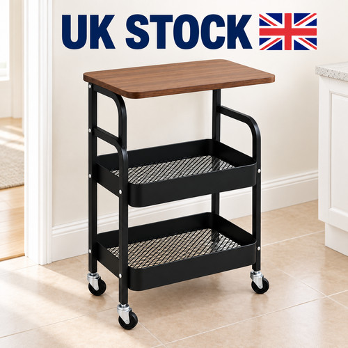 Tier rolling storage - 3, cart