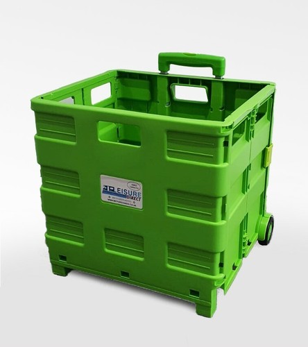 Large green folding school - green,