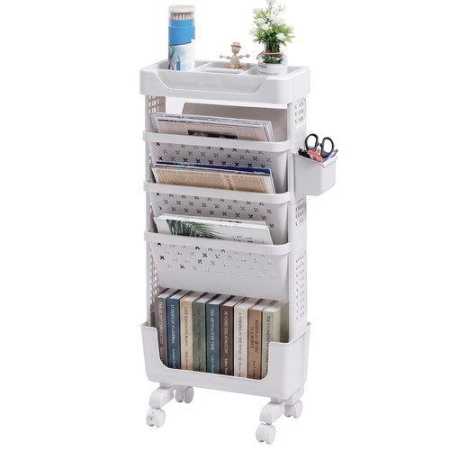 Doeworks mobile bookshelf with - doeworks,