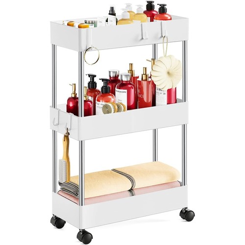 Slim storage trolley - storage, on
