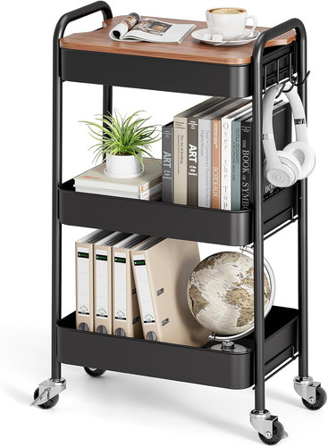 Tier metal storage trolley - 3,