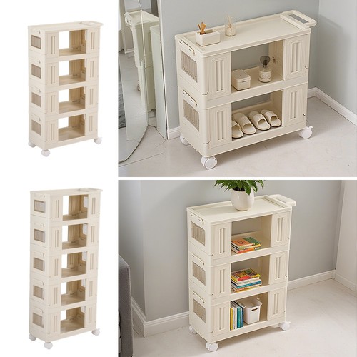 Foldable beige plastic - beige, storage